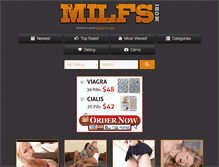 Tablet Screenshot of milfs.mobi
